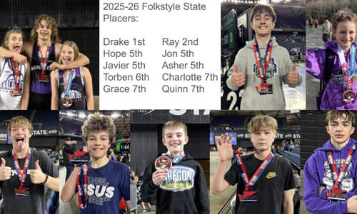 State Placers 2025-26